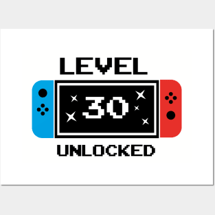 Level 30 unlocked Posters and Art